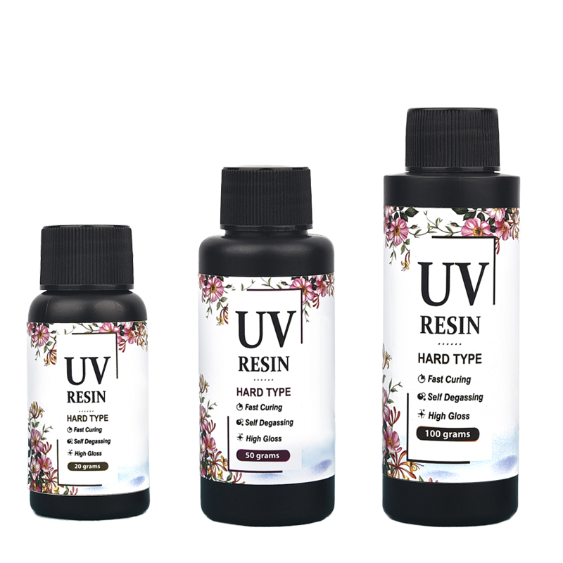 Resin Art Glue - 20 グラム/50 グラム/100 グラムクリスタル樹脂 UV 接着剤