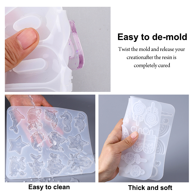 シリコンモールド,エポキシ樹脂,混合型,ジュエリー作り,キャ - Resin Art Glue のレビューと価格