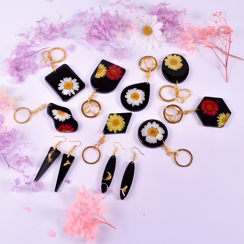 シリコンモールド,エポキシ樹脂,混合型,ジュエリー作り,キャ - Resin Art Glue のレビューと価格