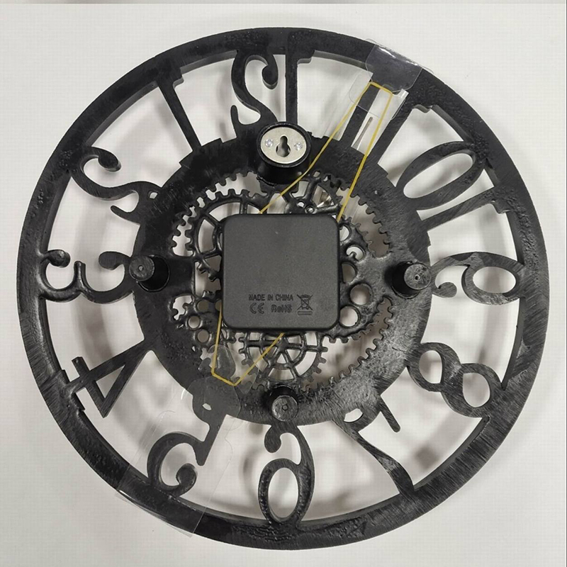 屋外壁時計防水レトロ樹脂モダンな壁時計サイレントクリエイティ - Resin Art Wall Clock のレビューと価格