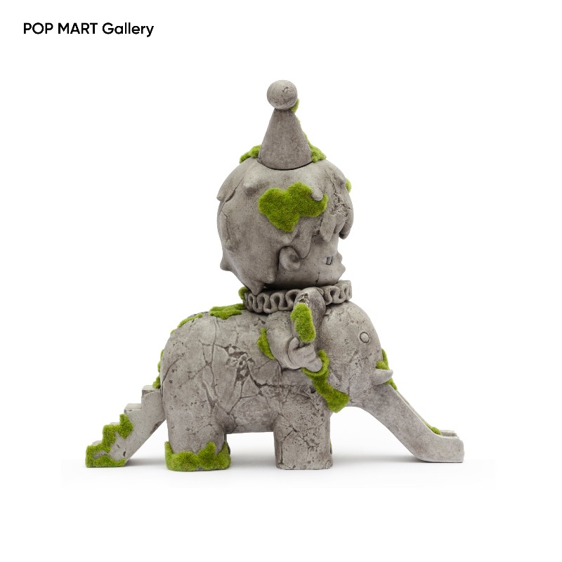 POP MART ヒロノ エレファントスライド レジンアート - Resin Art Sculptures のレビューと価格
