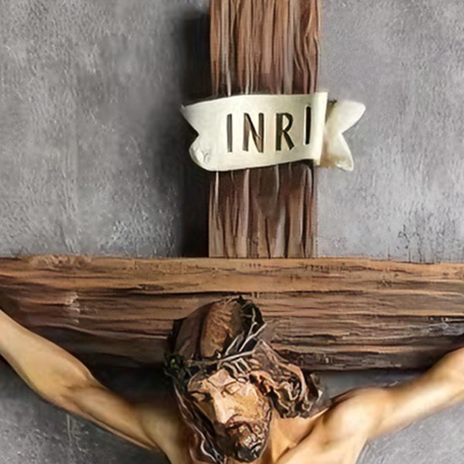 手描きのイエス像 9.6インチ、イースター、クリスマスの宗教 - Resin Art Sculptures のレビューと価格