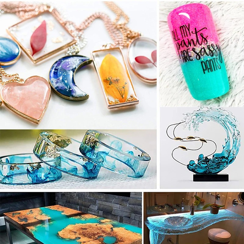 30色 5ml エポキシ樹脂顔料キット 液体着色剤 DIY  - Resin Art Glue のレビューと価格