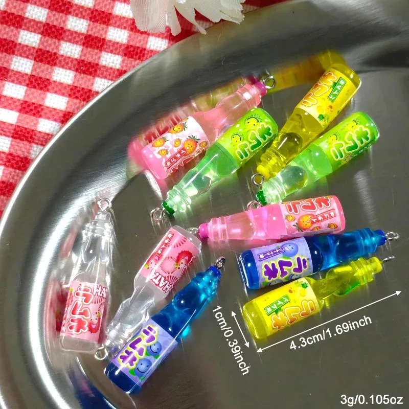 10個入り 小さなソーダボトル レジンチャーム 可愛い飲料ボ - Resin Art Materials Kit のレビューと価格