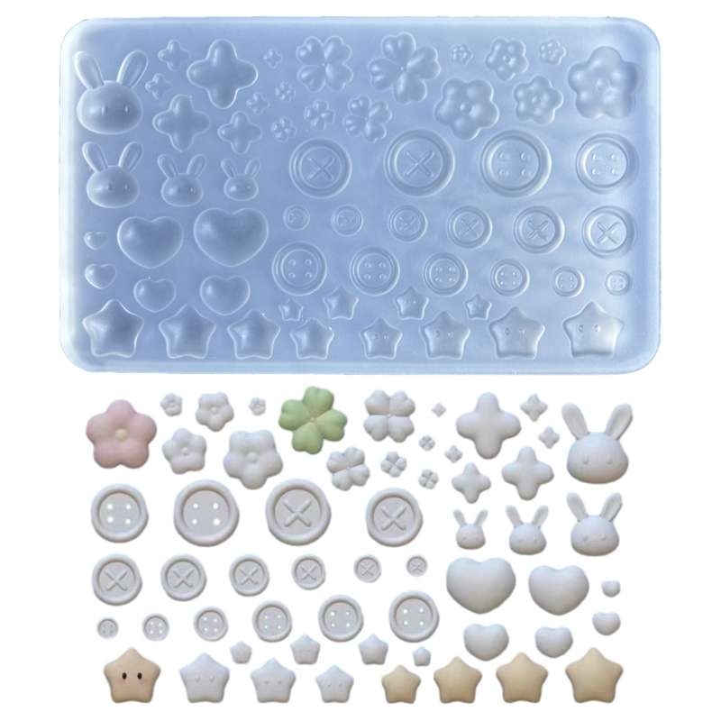 2023 新しい耐久性のあるエポキシ樹脂モールドボタンアクセ - Resin Art Class のレビューと価格