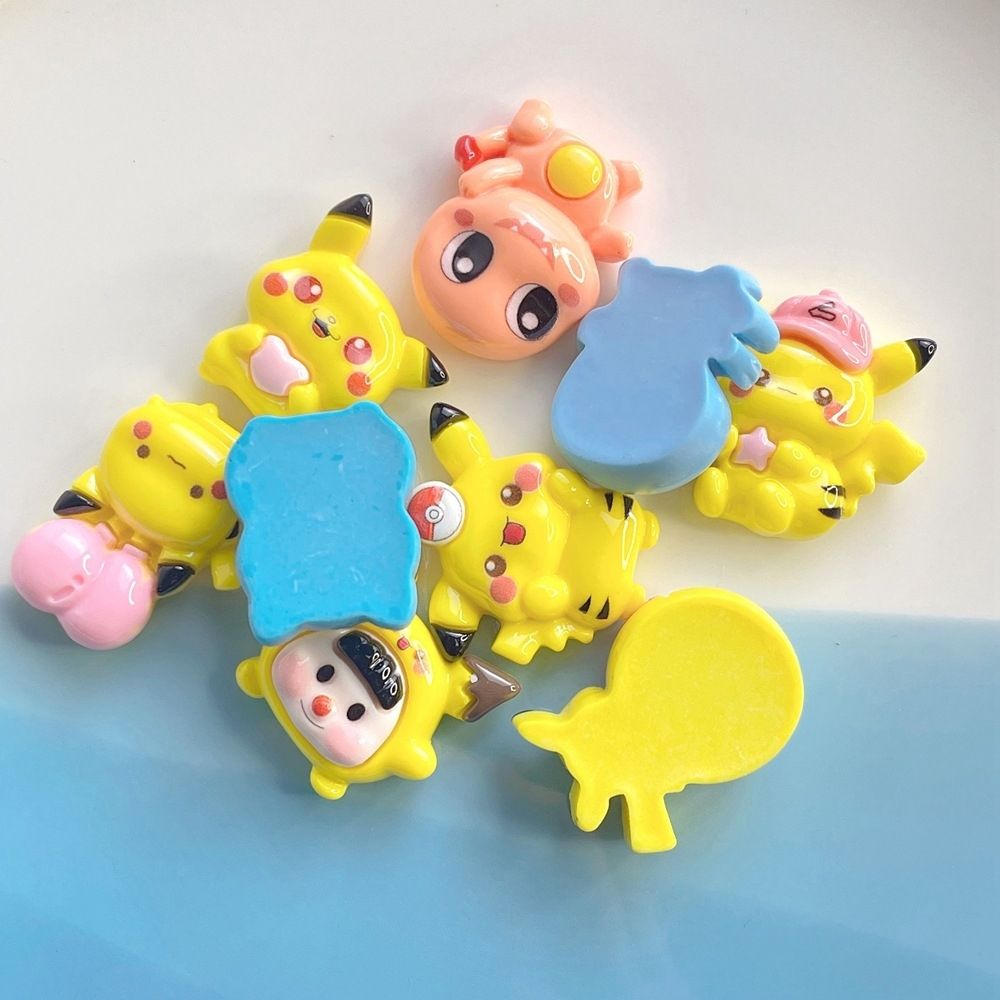 新しいDIYクラフト材料、漫画ポケモン用、樹脂製アクセサリー - Resin Art Materials Kit のレビューと価格