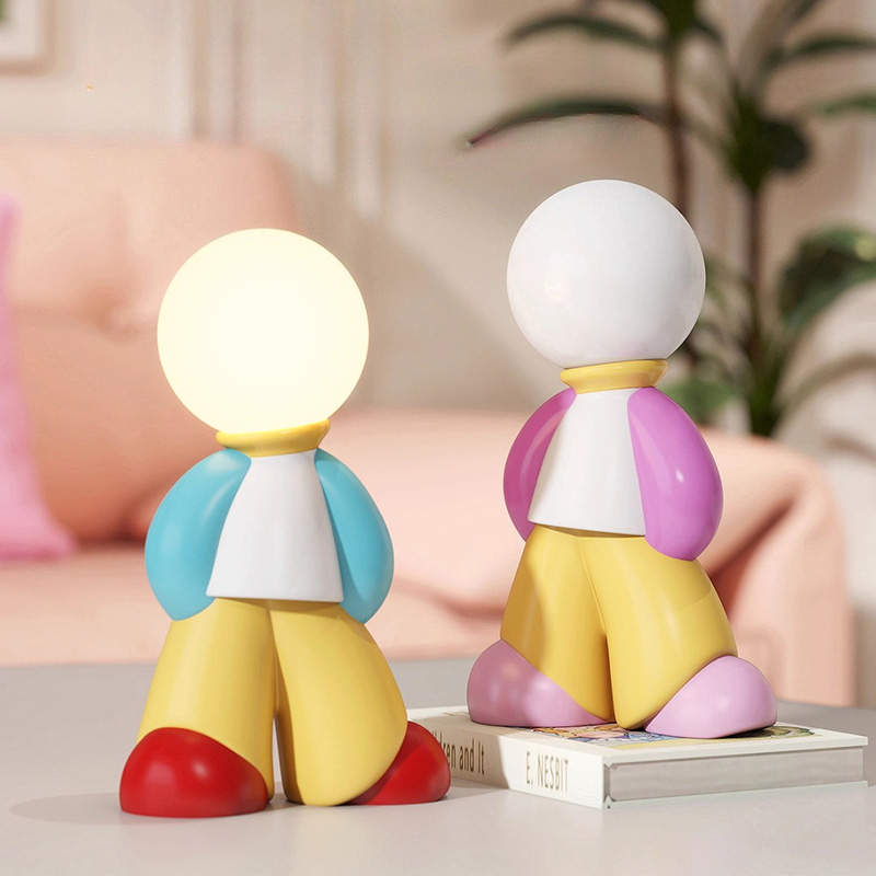 ドーパミンクリエイティブキャラクター像アートオーナメント家の - Resin Art Anniversary Gift のレビューと価格