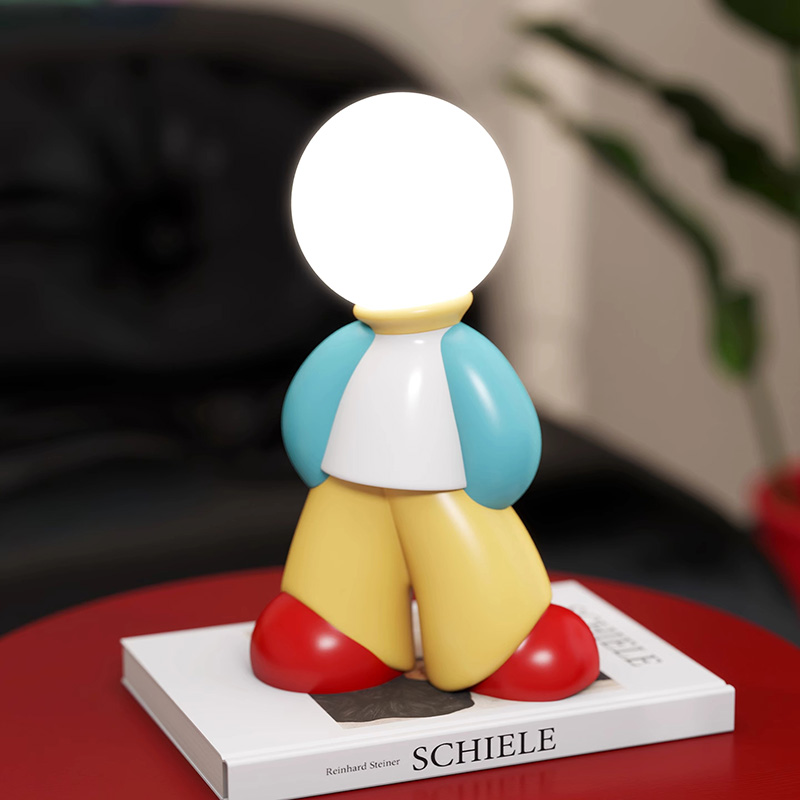 ドーパミンクリエイティブキャラクター像アートオーナメント家の - Resin Art Anniversary Gift のレビューと価格