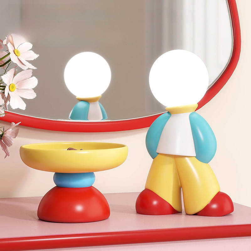 ドーパミンクリエイティブキャラクター像アートオーナメント家の - Resin Art Anniversary Gift のレビューと価格
