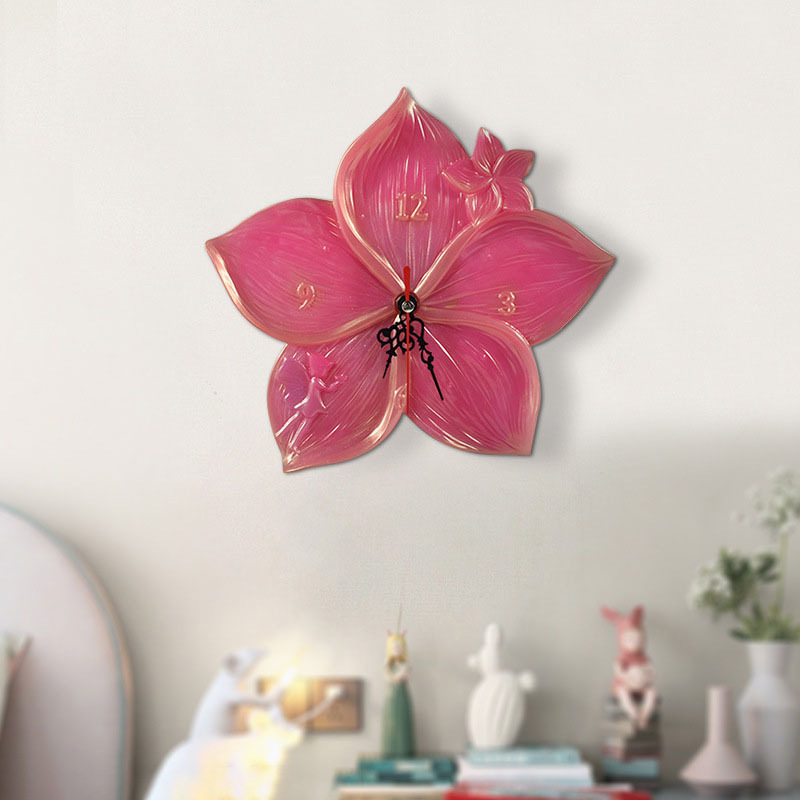 世界地図蓮の葉桜時計歯車壁掛け時計シリコンモールドエポキシ樹 - Resin Art Wall Clock のレビューと価格