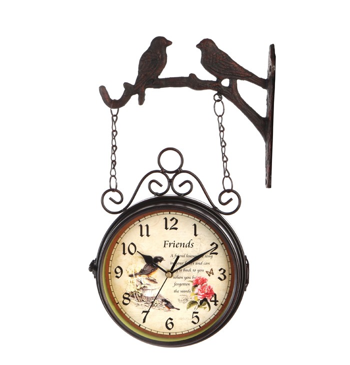ユニークなギフト - レトロなヴィンテージアート - レトロ - Resin Art Wall Clock のレビューと価格