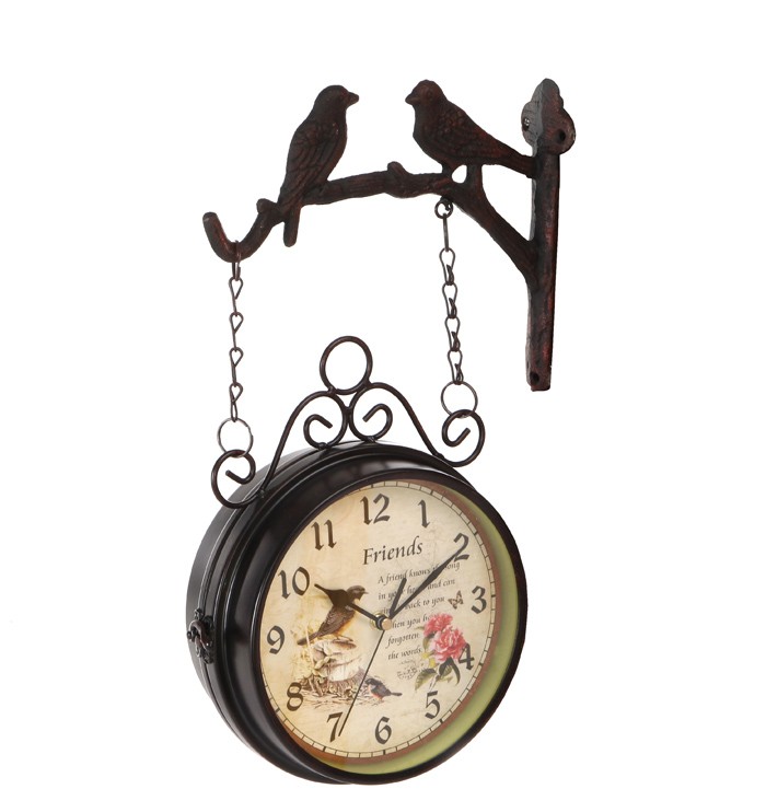 ユニークなギフト - レトロなヴィンテージアート - レトロ - Resin Art Wall Clock のレビューと価格