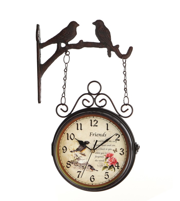 ユニークなギフト - レトロなヴィンテージアート - レトロ - Resin Art Wall Clock のレビューと価格