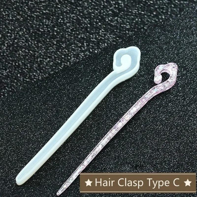 新しい透明ヘアピンシリコーン特殊金型樹脂 DIY ヘアジュエ - Resin Art Materials Kit のレビューと価格