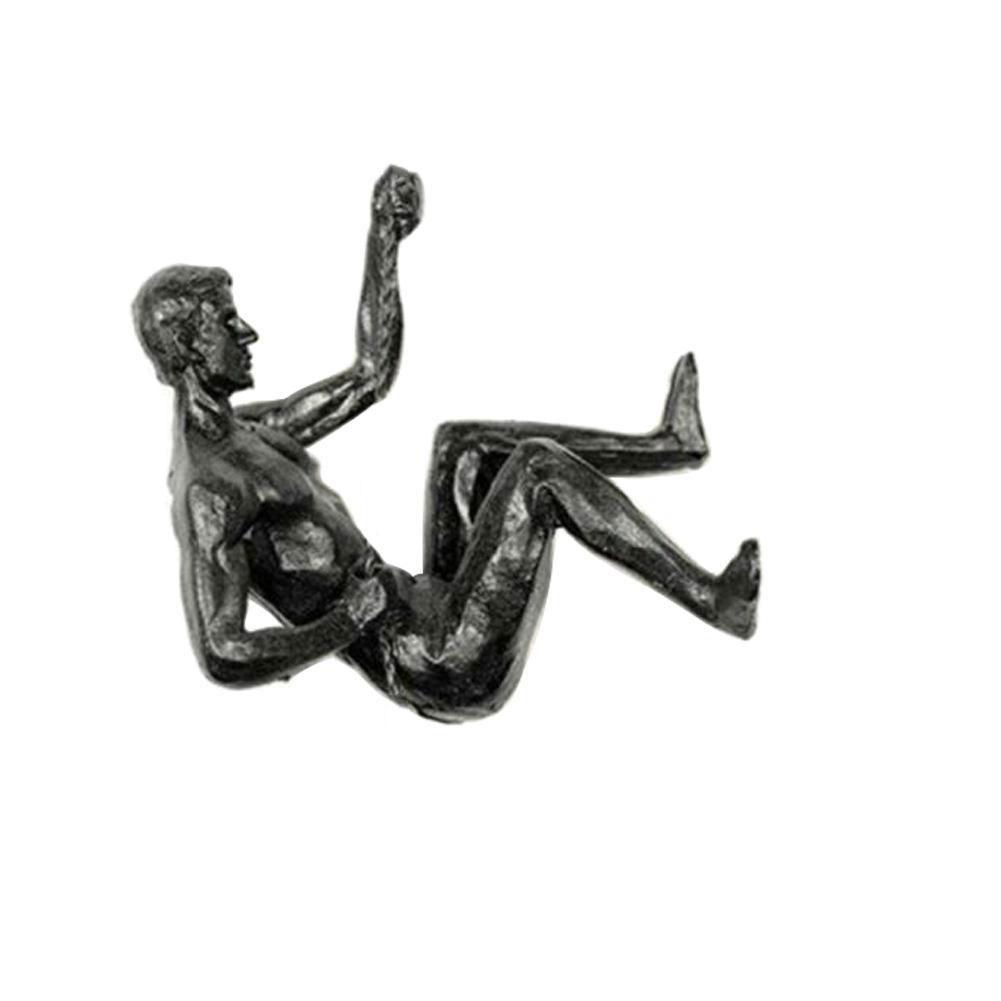 樹脂製のクライミングアスリートの像,壁に掛ける装飾品,家のミ - Resin Art Hanging のレビューと価格