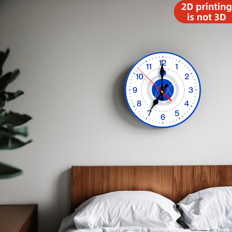 キュビズムアート壁掛け時計、静音クォーツ、2D 2セット針、 - Resin Art Wall Clock のレビューと価格