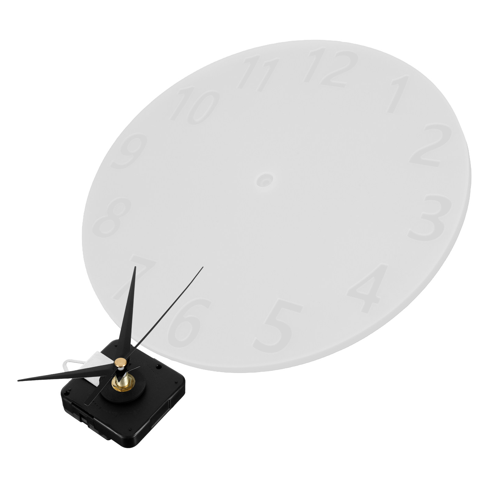 1セット時計樹脂型キット エポキシシリコンDIYアラビア数字 - Resin Art Wall Clock のレビューと価格