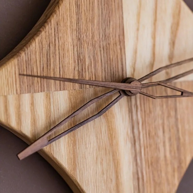 シンプルモダンな壁掛け時計アートクリエイティブスターシェイプ - Resin Art Wall Clock のレビューと価格