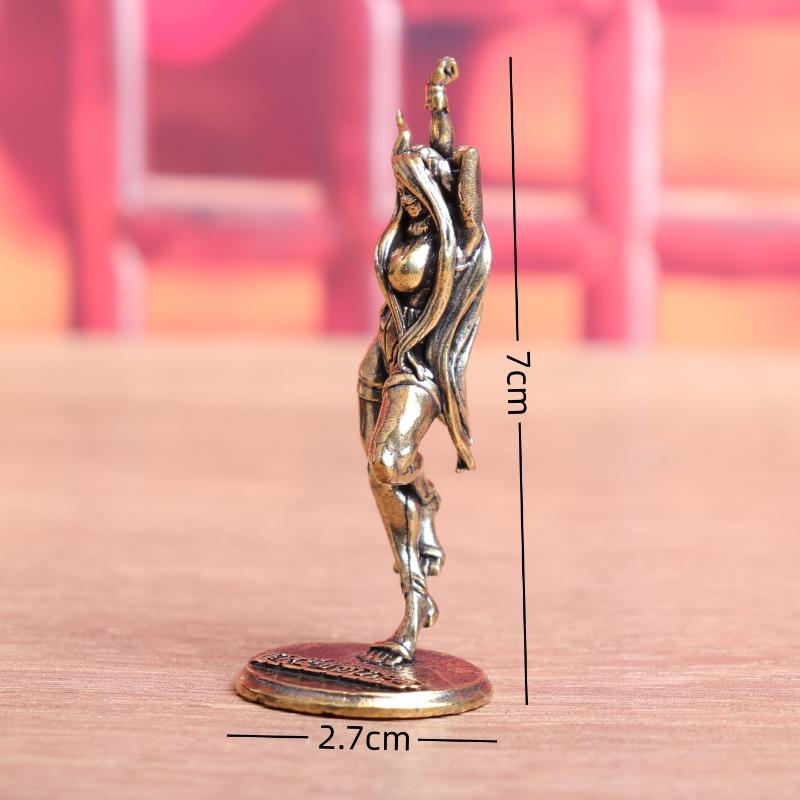 ヴィンテージ真鍮製美しい女性猫像デスクオーナメントオフィス本 - Resin Artist のレビューと価格